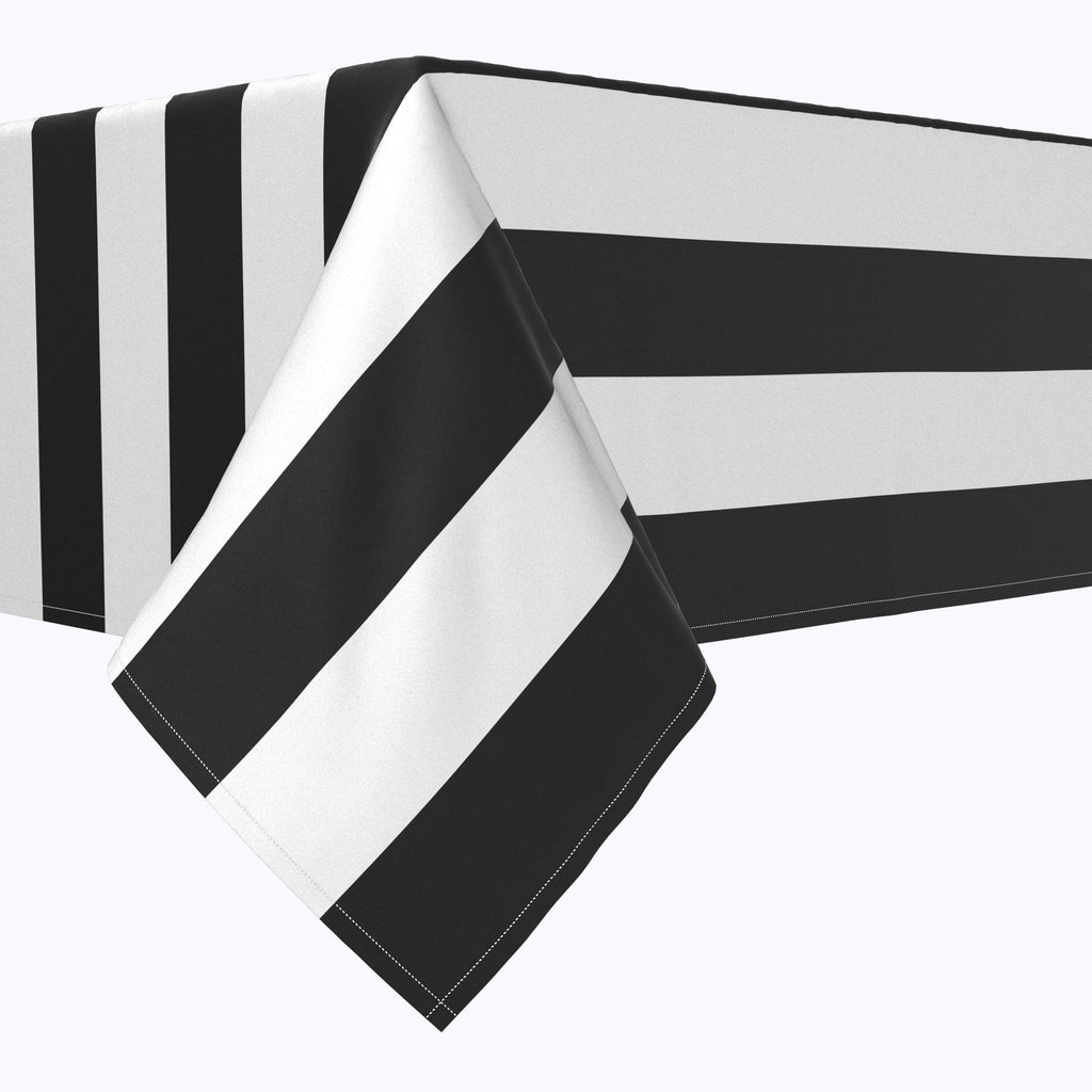 Black/White Cabana Stripe