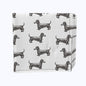Black & White Dachshund Toss Napkins