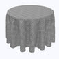 Black & White Houndstooth Rounds