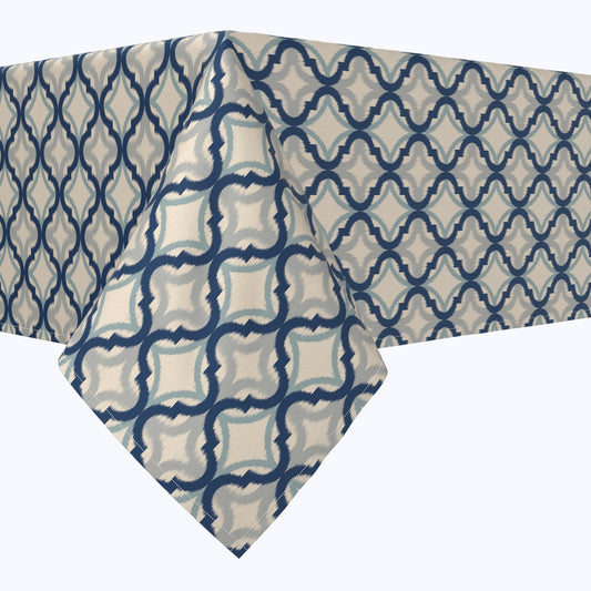 Blue Diamond Ogee Squares