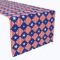 Blue Diamonds in Red Stripes Runners