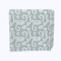 Blue Floral Lace Scrolls Napkins
