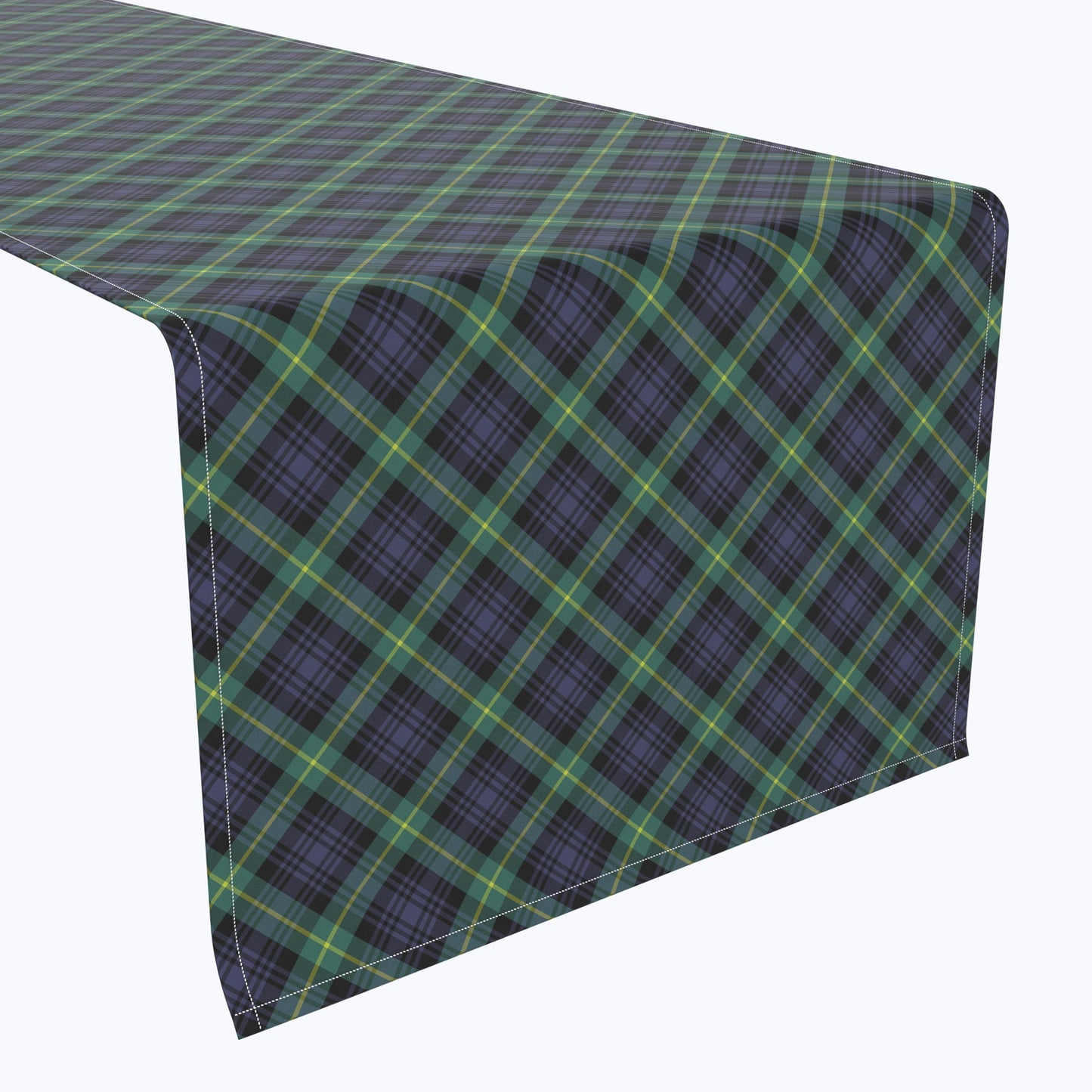 Blue & Green Tartan Plaid Runners