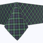 Blue & Green Tartan Plaid Squares