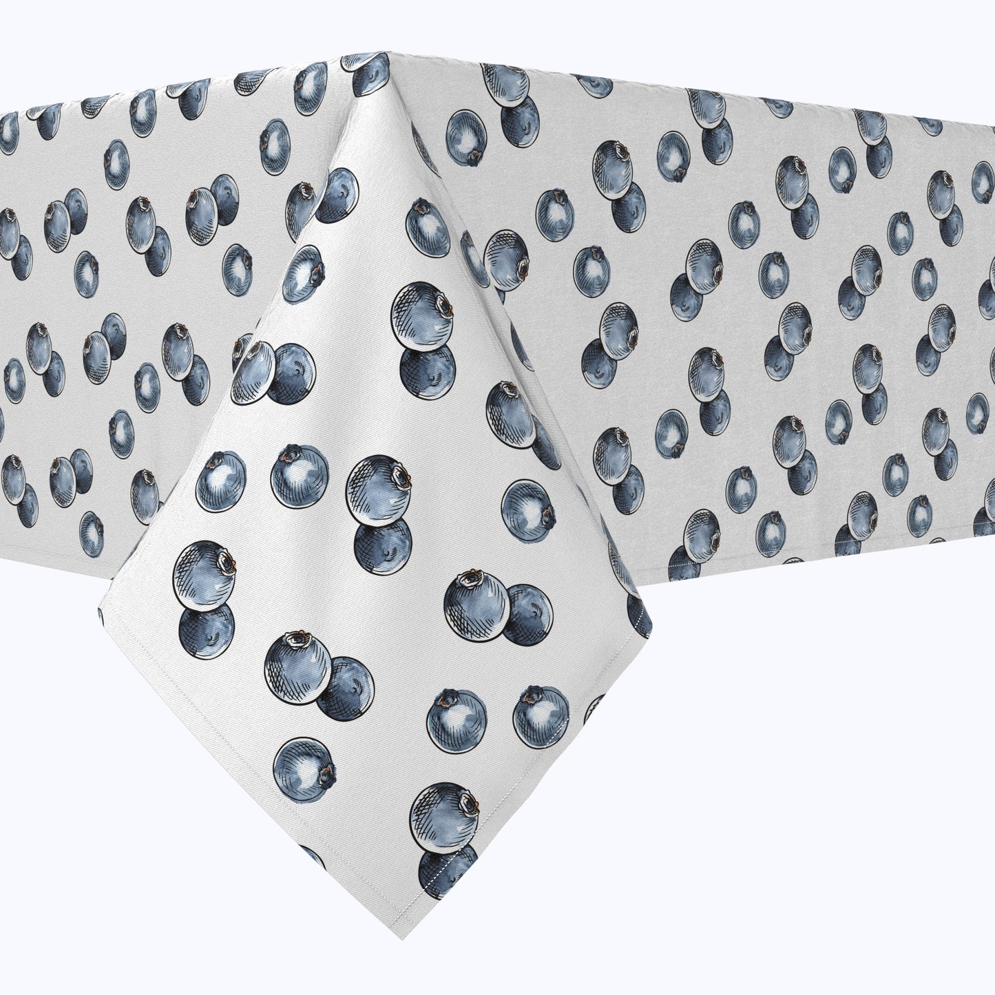Blueberry Picnic Cotton Rectangles