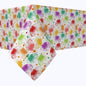 Bold Autumn Leaves & Paint Splatter Tablecloths