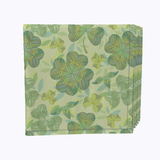 Botanical Celtic Floral Napkins