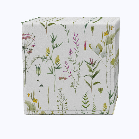 Botanical Stripe Napkins