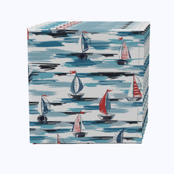 Brush Stroke Sailboats Napkins