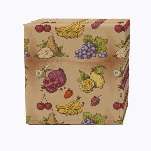 Bunches of Fruit Napkins