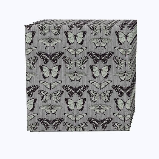 Butterflies Tile Design Napkins