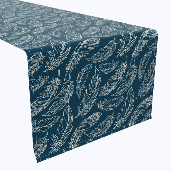 Calligraphy Feathers Table Runners