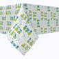 Cartoon Animals & Trains Cotton Rectangles