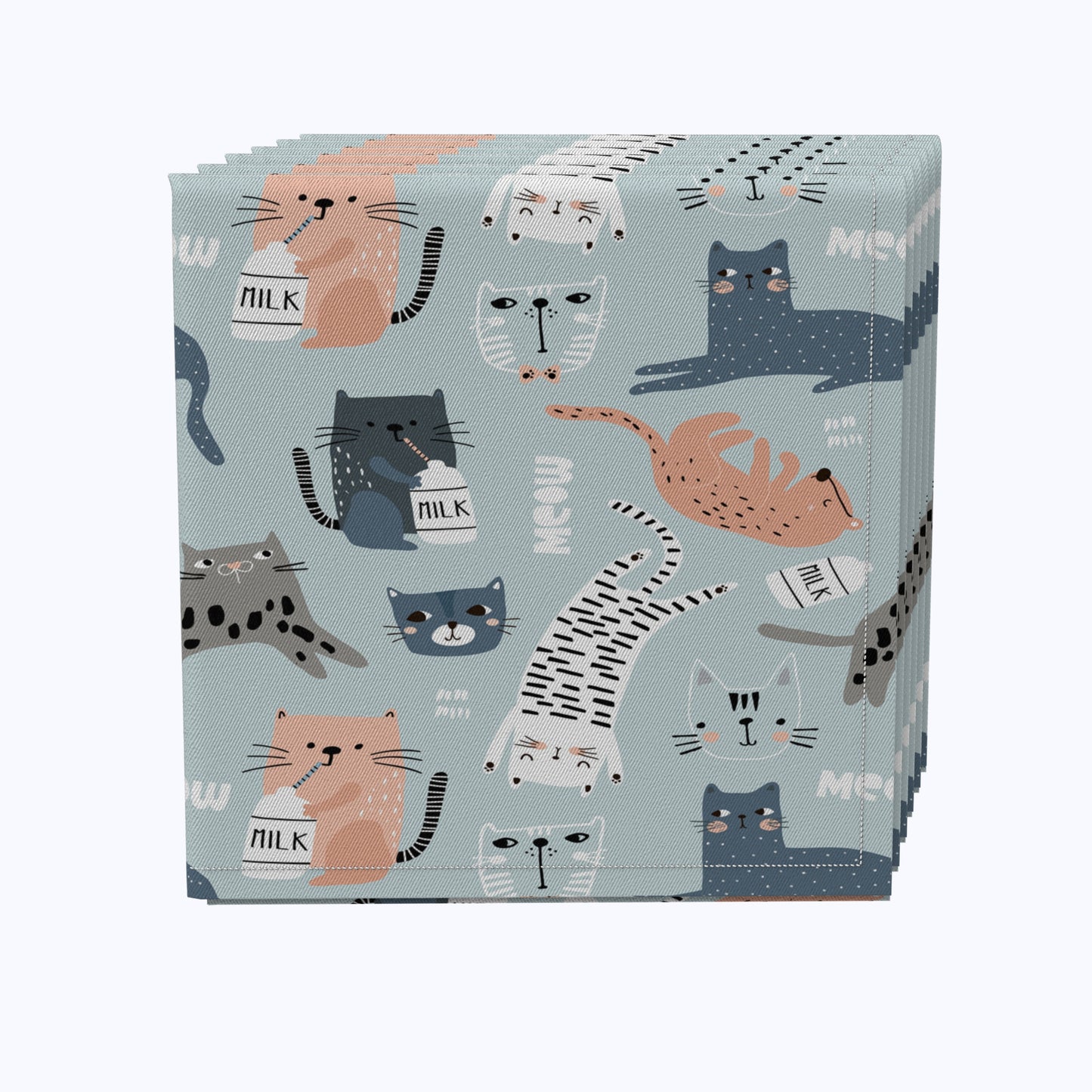 Cats Background Napkins