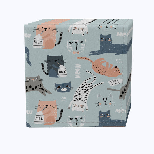 Cats Background Napkins