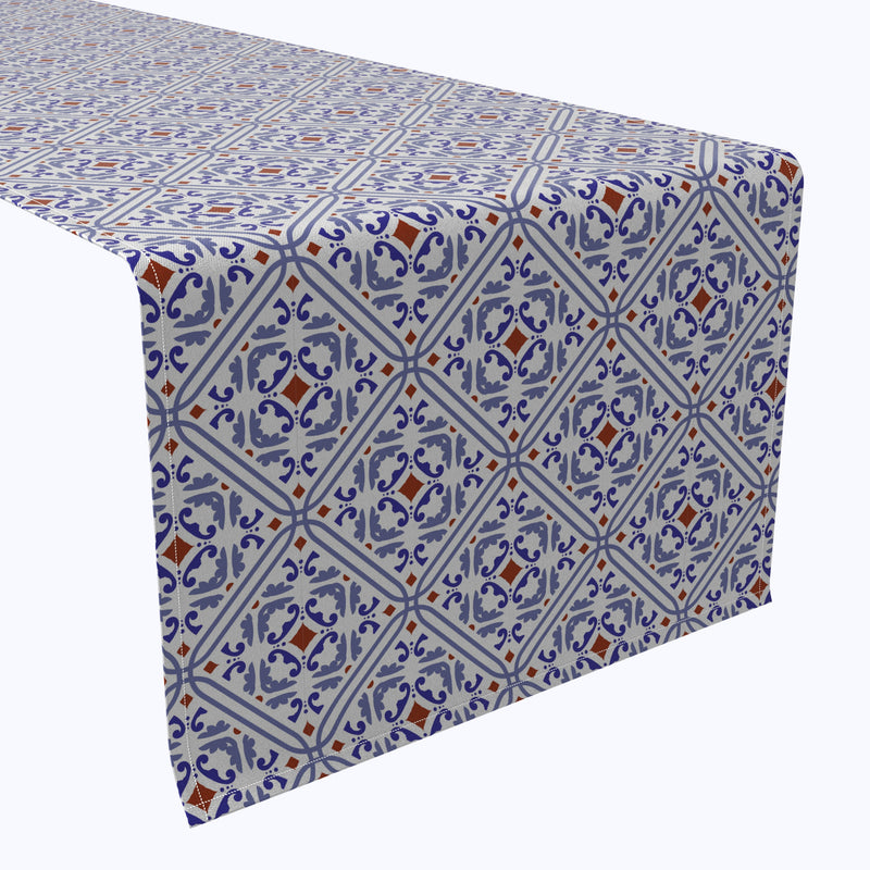 Ceramic Tile Pattern Table Runners