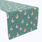 Cheerful Snowmen Cotton Table Runners