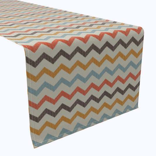 Chevron Illustration Table Runners