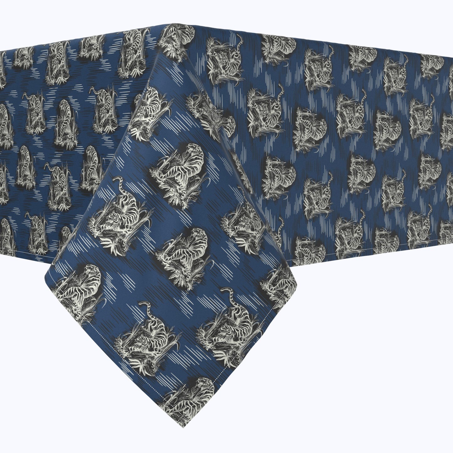 Chinoiserie Tiger Squares