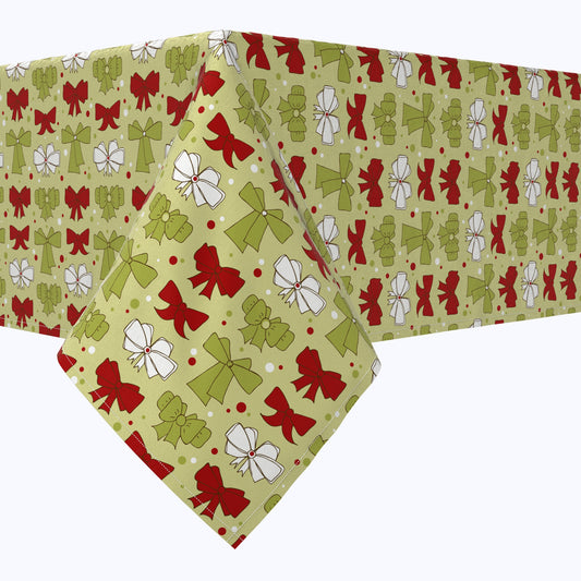 Christmas Bows Cotton Squares