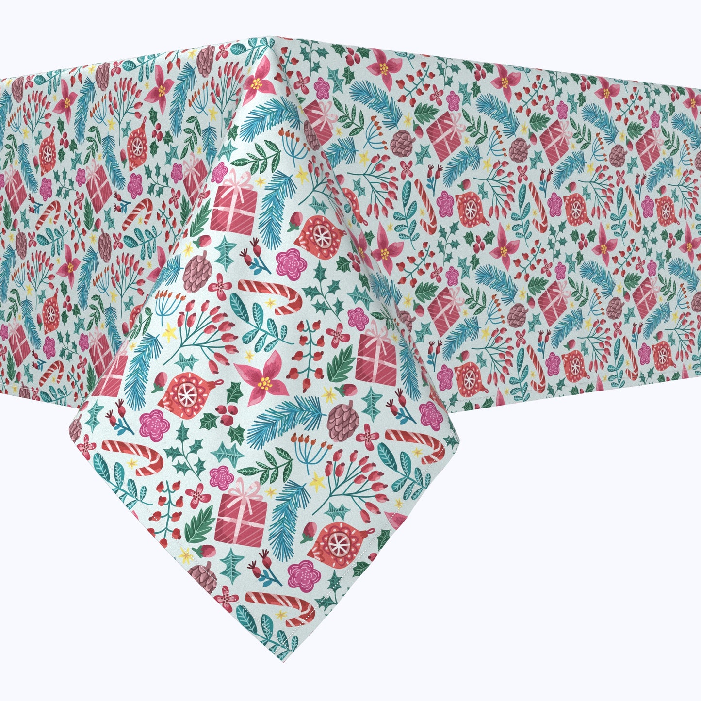 Christmas Candy Cane Celebration Rectangles