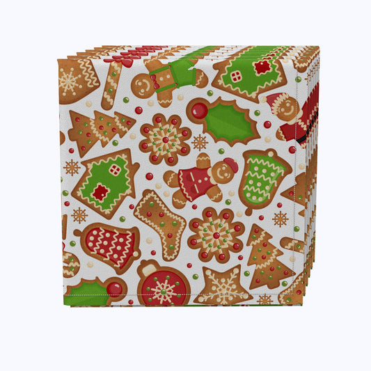 Christmas Cookies Cotton Napkins