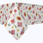 Christmas Gifts Illustration Cotton Rectangles
