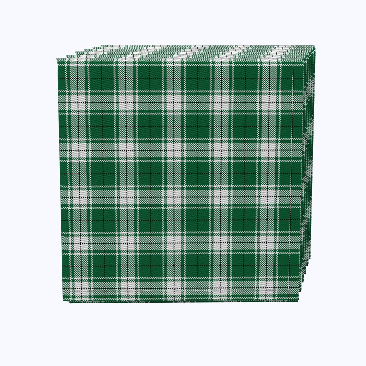 Christmas Green Plaid Napkins