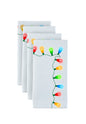 Christmas Lights Garland Napkins