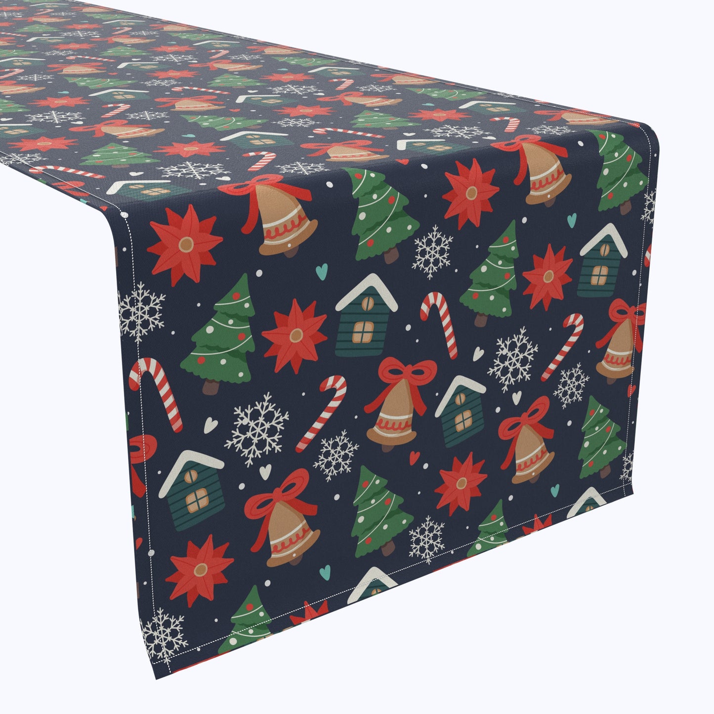 Christmas Pattern Cotton Table Runners