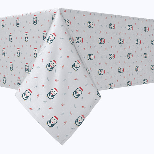 Christmas Penguins Cotton Squares