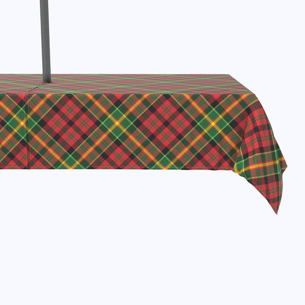 Christmas Plaid Outdoor Rectangles