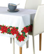 Christmas Poinsettia Garland Squares