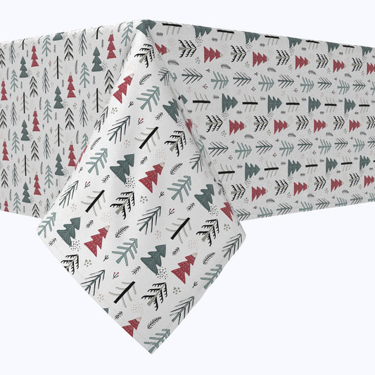 Christmas Tree Doodle Cotton Squares