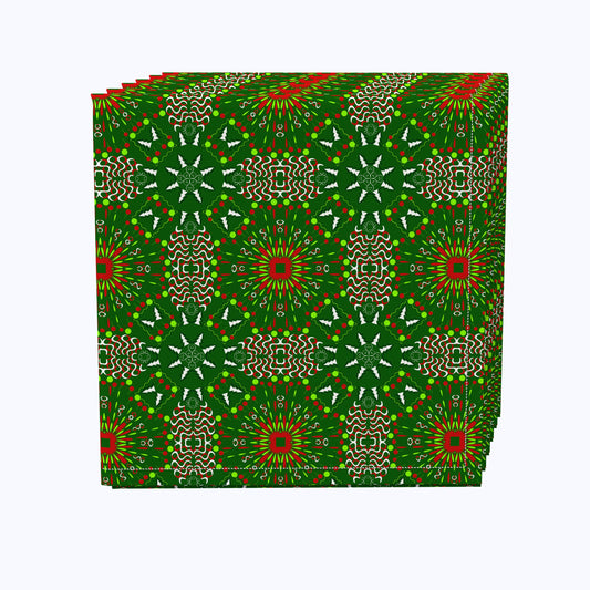 Christmas Kaleidoscope Napkins
