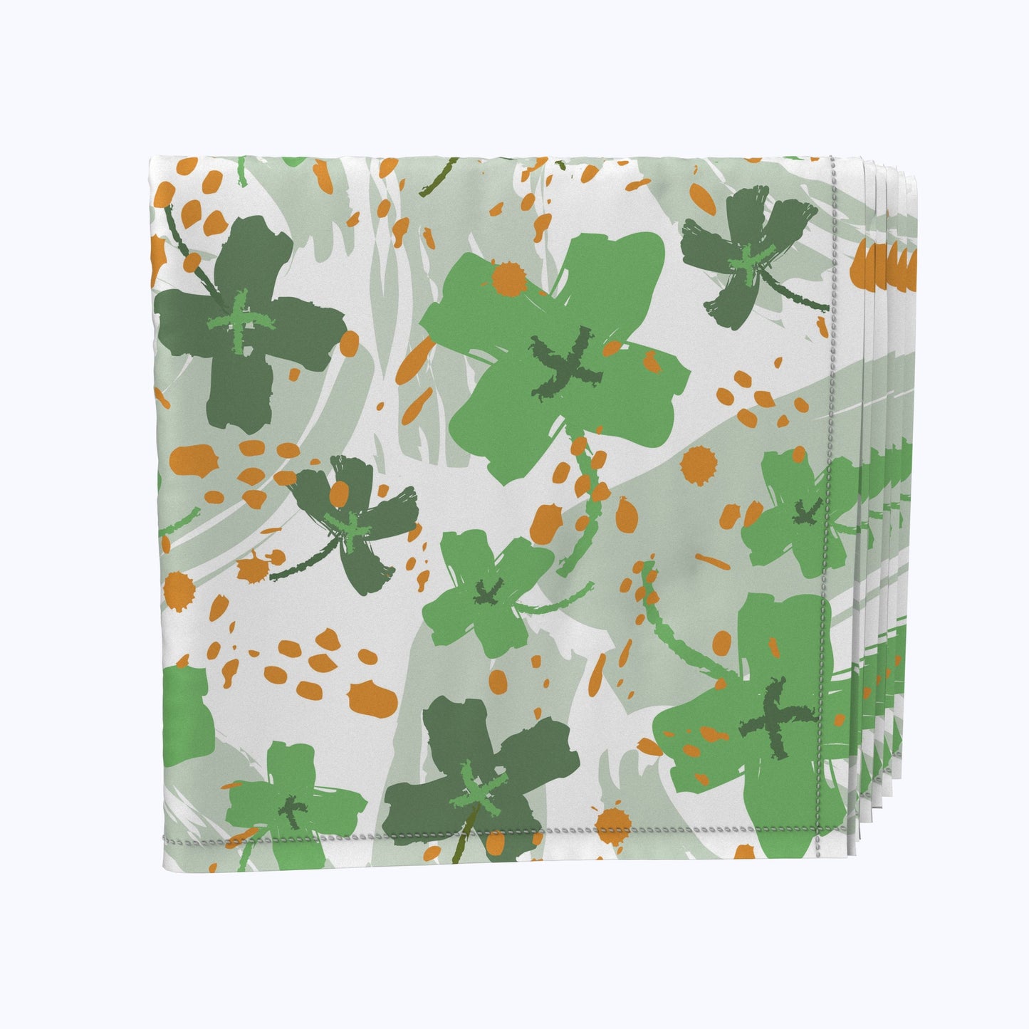 Clover Cross and Orange Spots Napkins