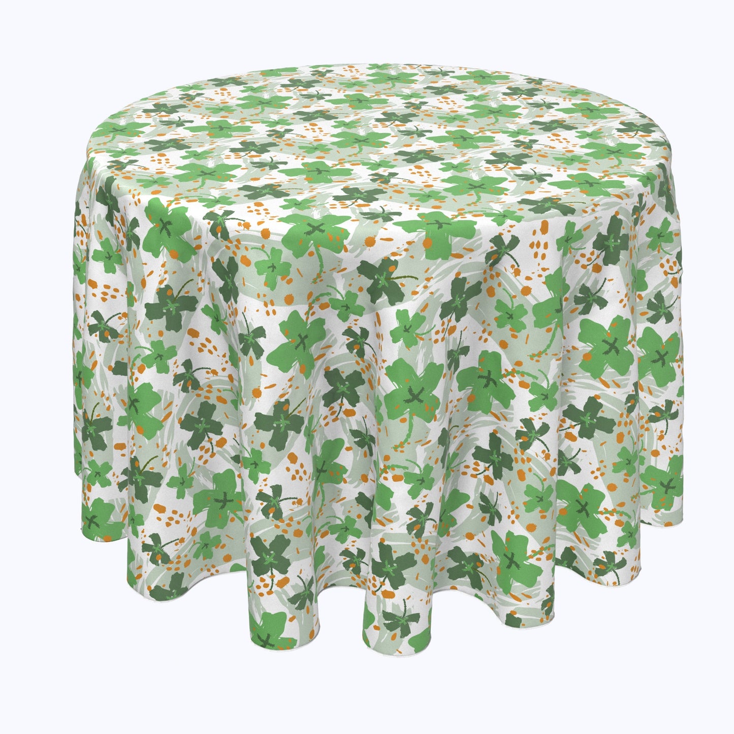 Clover Cross and Orange Spots Rounds