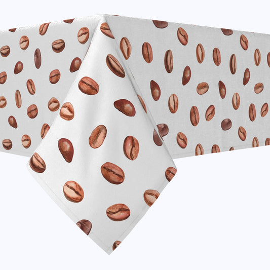 Coffee Beans Cotton Rectangles