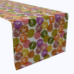 Colorful Dot Stamps Table Runners