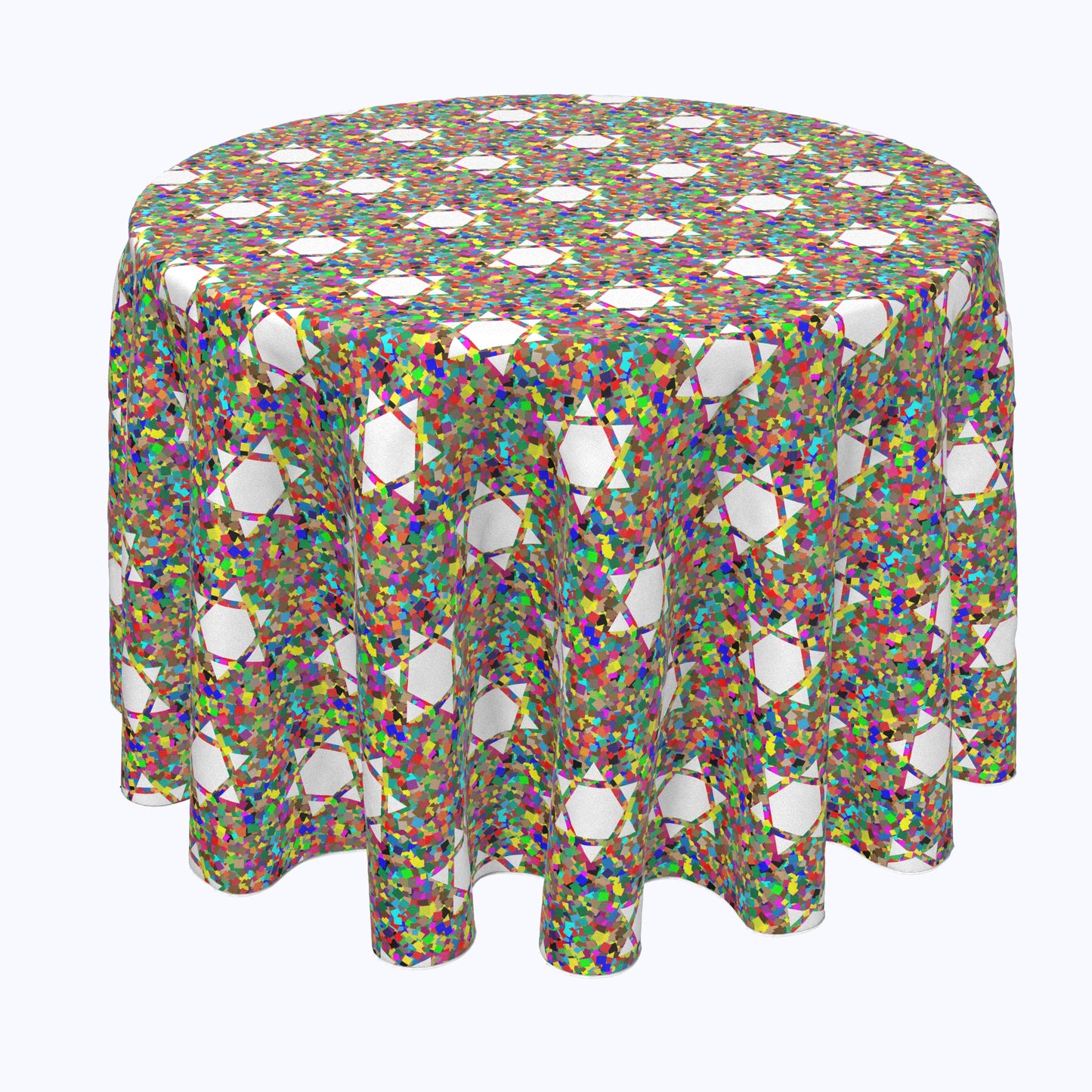 Colorful Hexagonal Icon Rounds