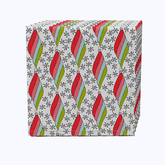 Colorful Ornaments Cotton Napkins