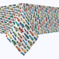 Colorful Speed Racers Tablecloths