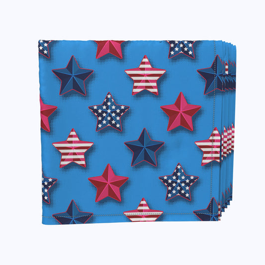Cookie Cutter USA Stars Napkins
