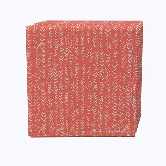 Coral Batik Design Napkins