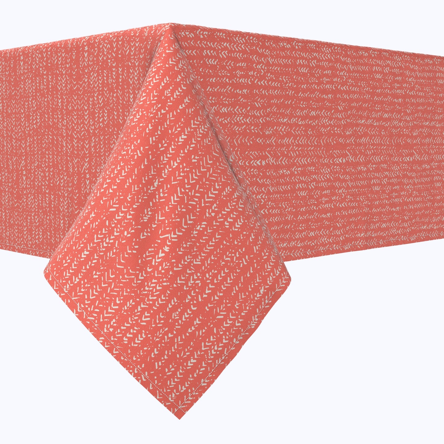 Coral Batik Design Cotton Rectangles