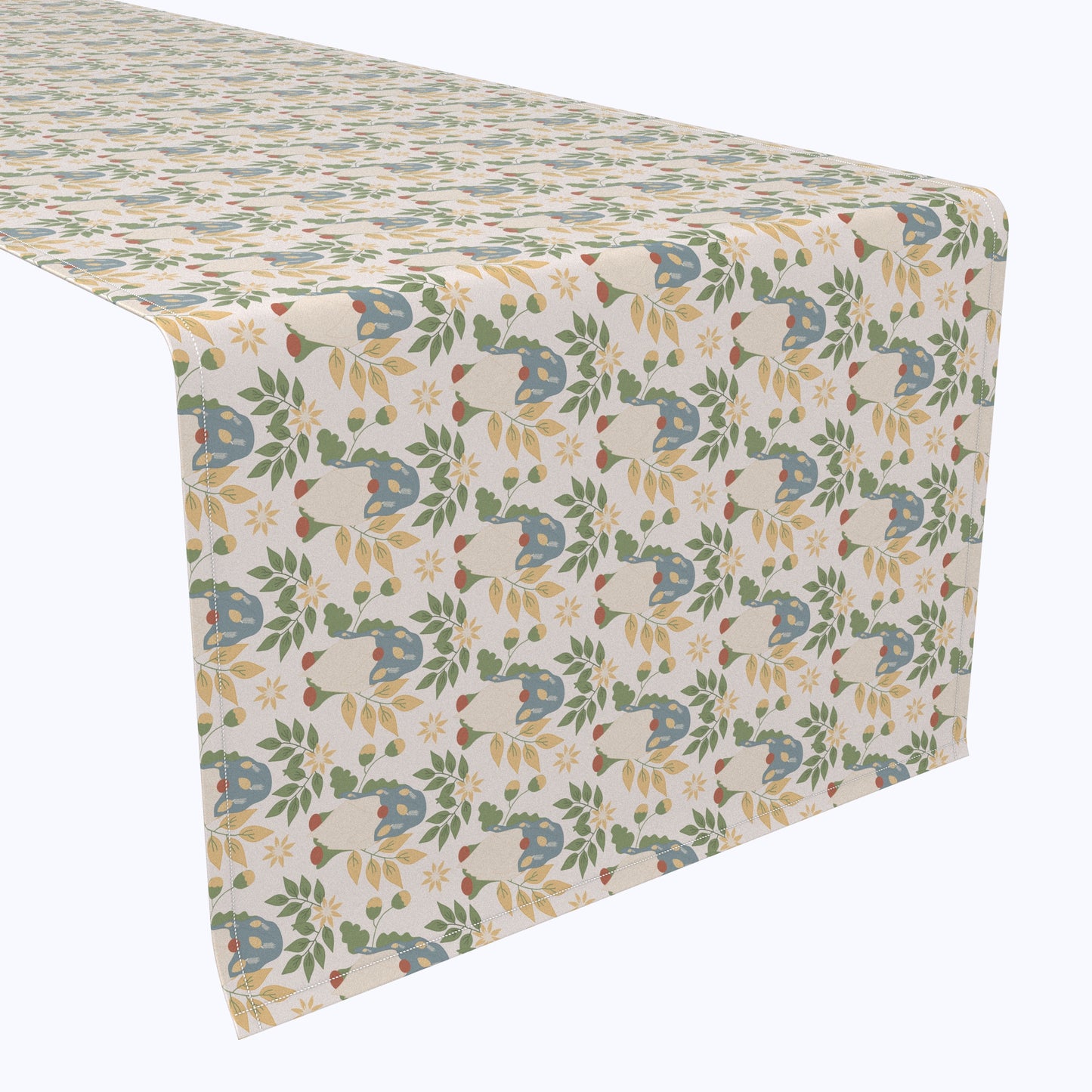 Cute Gnomes and Flowers Runners