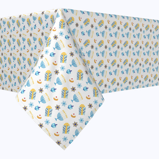 Cute Menorahs and Stars Rectangles