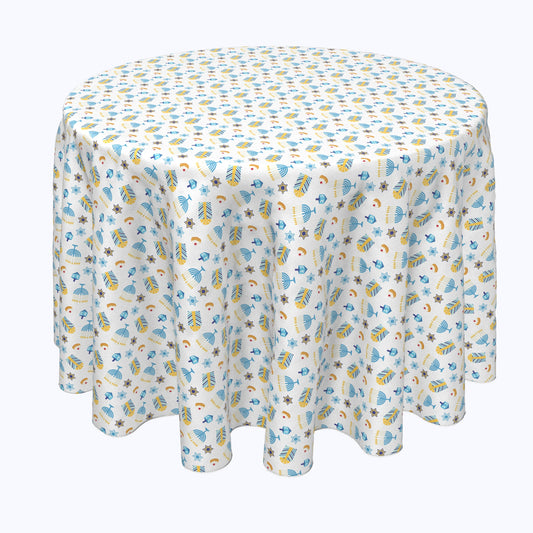 Cute Menorahs and Stars Rounds