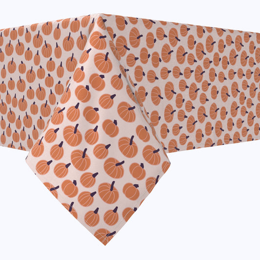 Cute Pumpkin Background Cotton Squares