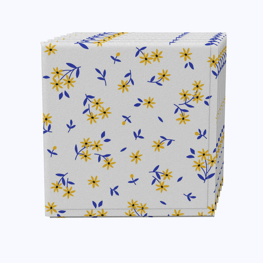Daisy Allover Pattern Napkins